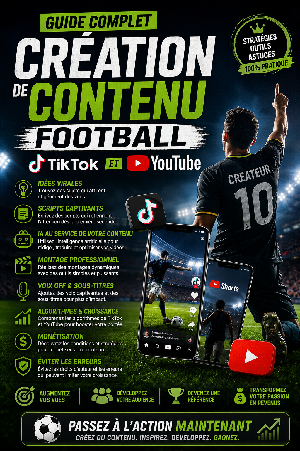 GUIDE COMPLET SUR LA CREATION DE CONTENUS 