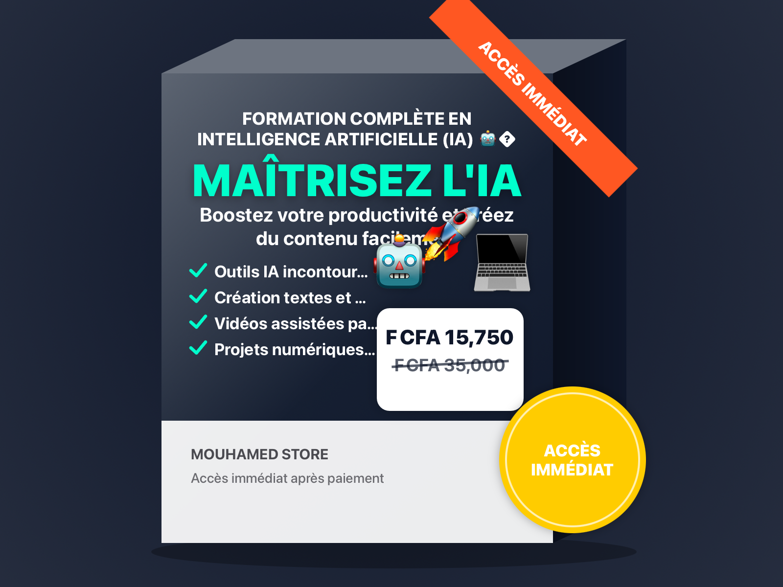 FORMATION COMPLÈTE EN INTELLIGENCE ARTIFICIELLE (IA) 🤖�
